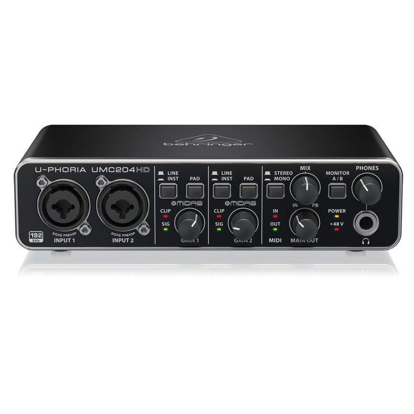 Audio Interface Behringer U-Phoria UMC-204HD-Mai Nguyên Music