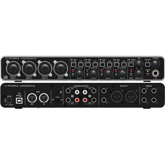 Audio Interface Behringer U-PHORIA UMC404HD-Mai Nguyên Music