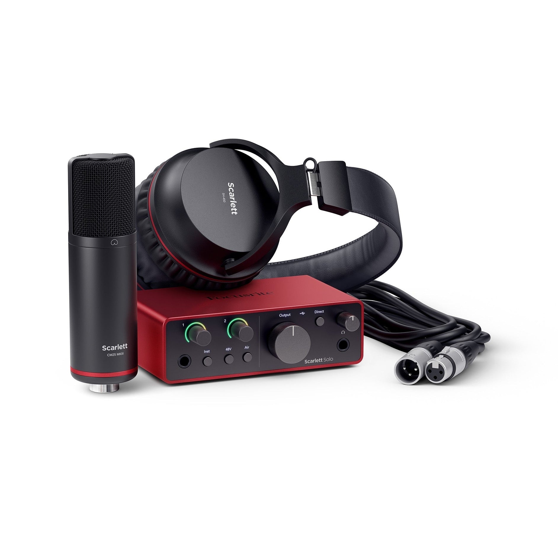 Audio Interface Focusrite Scarlett Solo Gen 4, Pack-Mai Nguyên Music