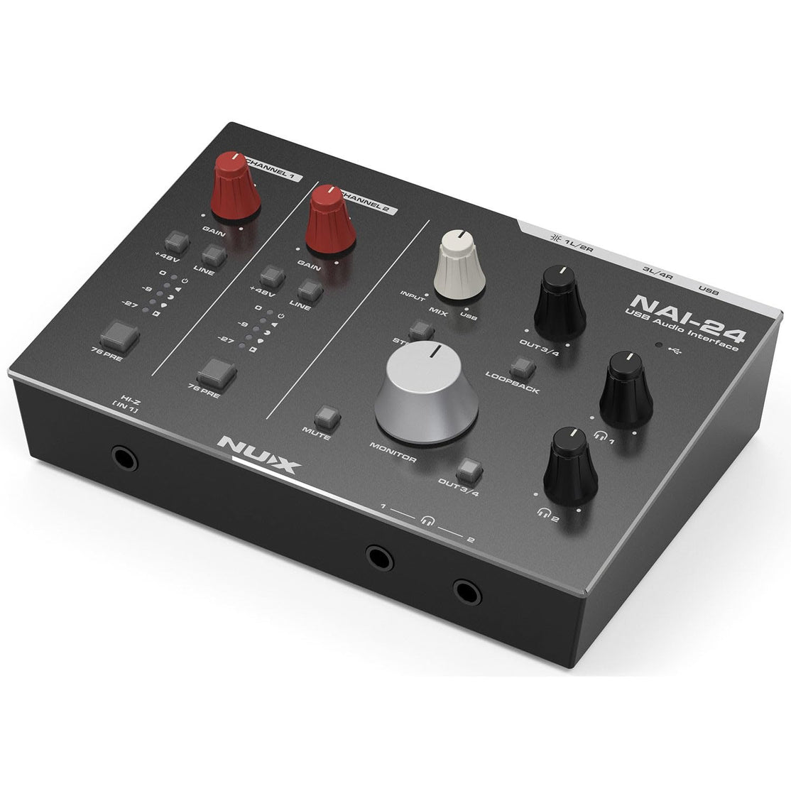 Audio Interface Nux NAI-24-Mai Nguyên Music