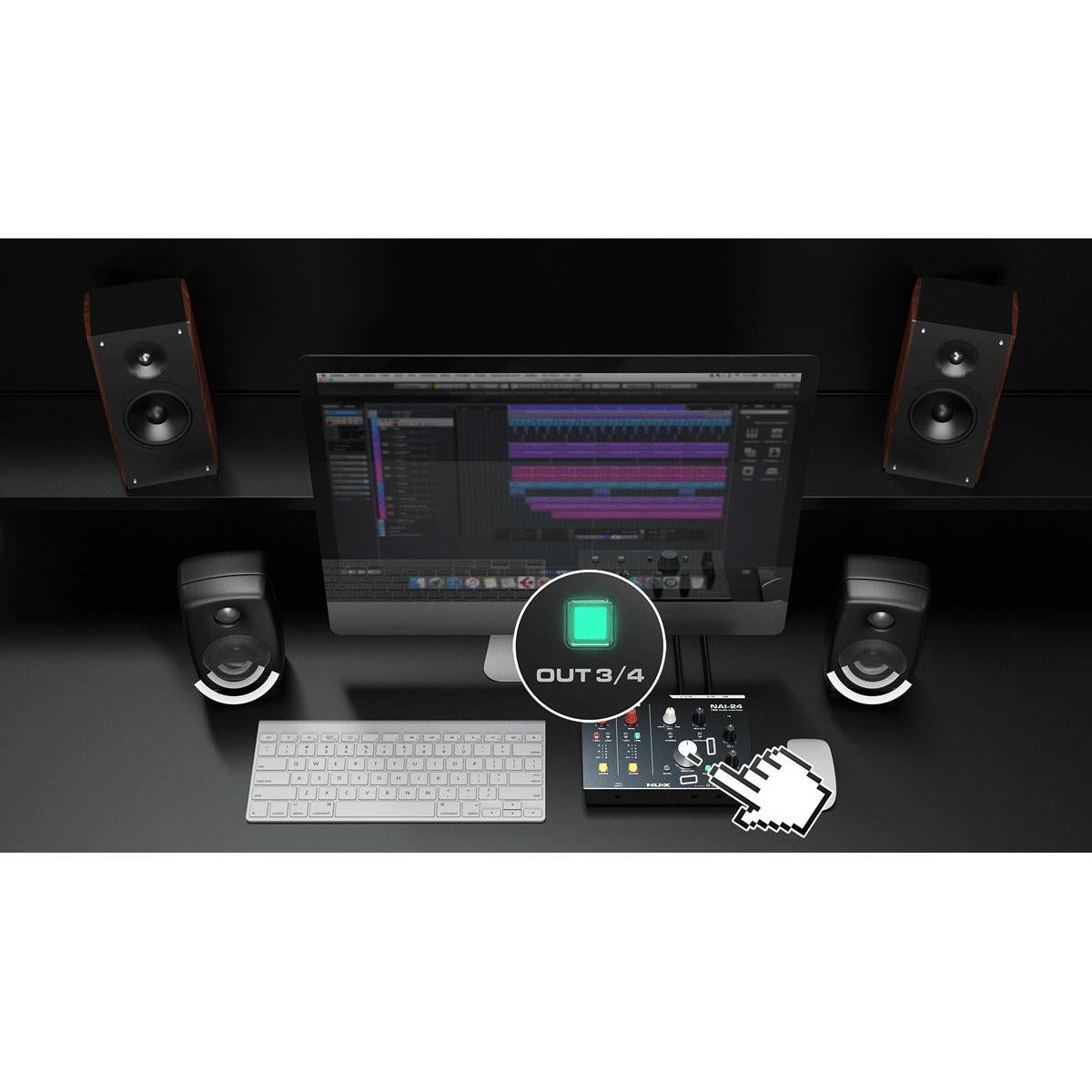 Audio Interface Nux NAI-24-Mai Nguyên Music