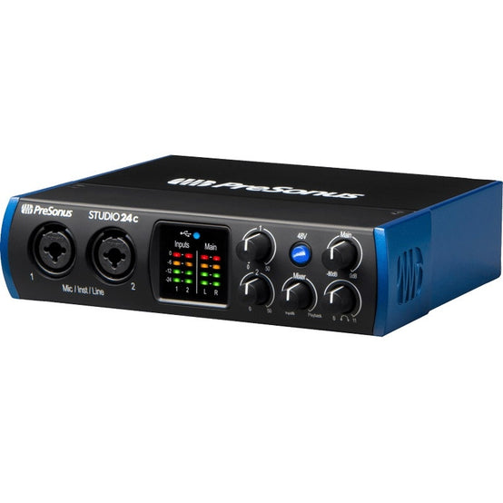 Audio Interface PreSonus Studio 24C-Mai Nguyên Music