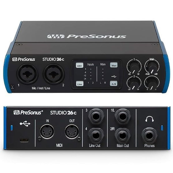 Audio Interface PreSonus Studio 26C-Mai Nguyên Music
