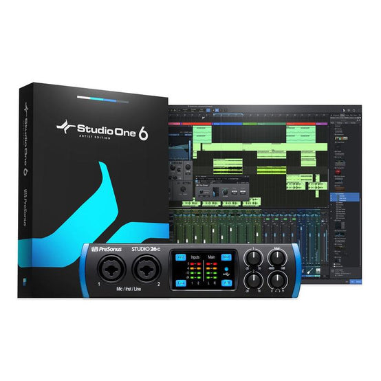 Audio Interface PreSonus Studio 26C-Mai Nguyên Music