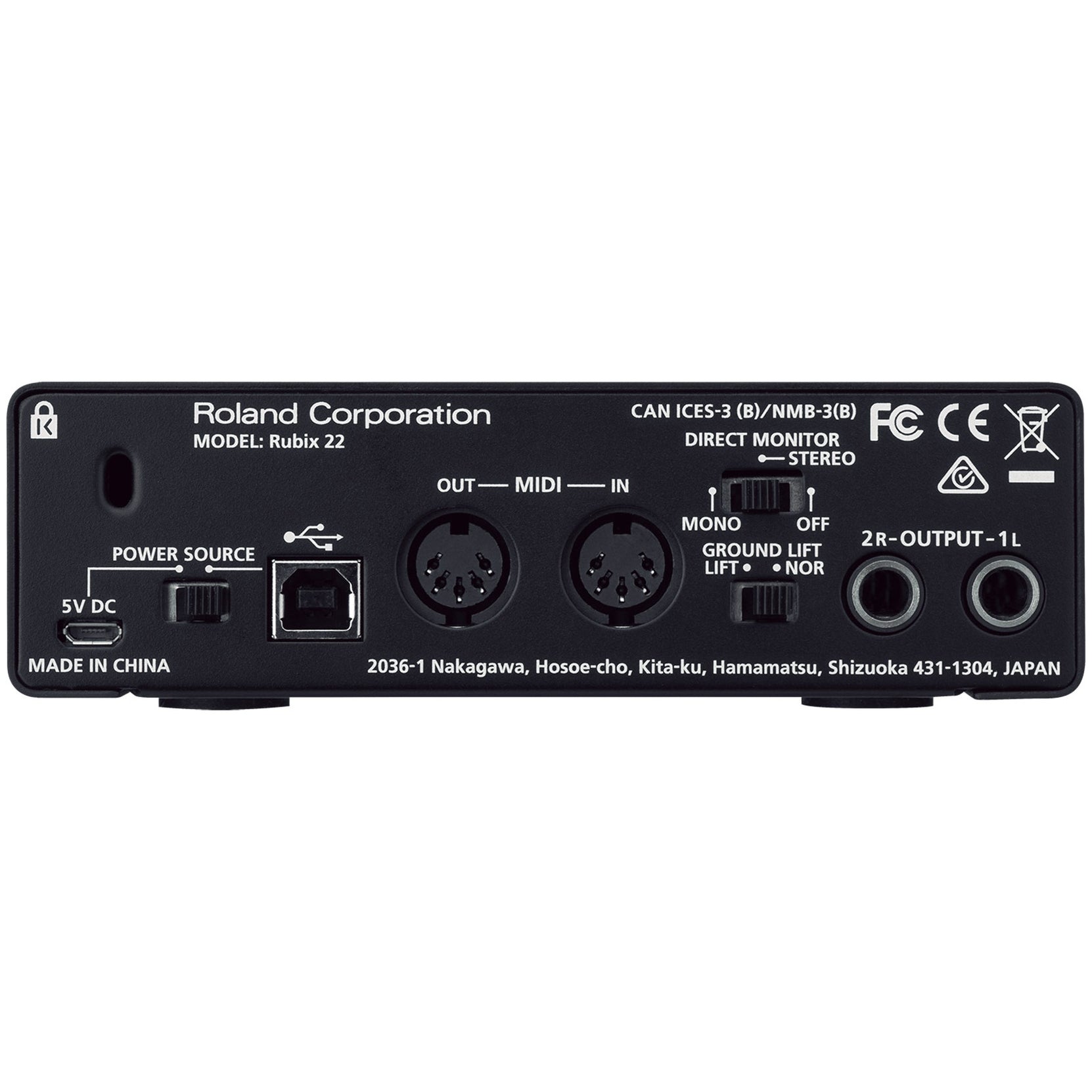 Audio Interface Roland Rubix22 USB-Mai Nguyên Music
