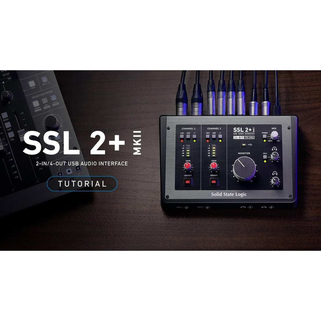 Audio Interface Solid State Logic SSL 2+ MKII-Mai Nguyên Music