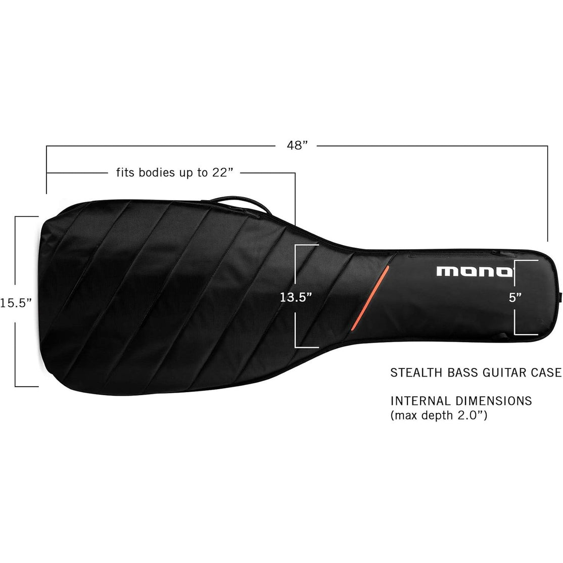 Bao Đàn Guitar Bass Mono Stealth-Mai Nguyên Music