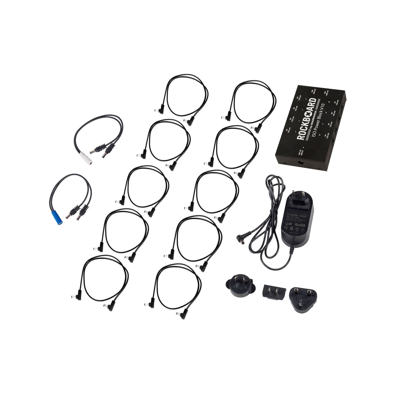 Bộ Chia Nguồn RockBoard By Warwick ISO Power Block V10 Multi Power Supply-Mai Nguyên Music