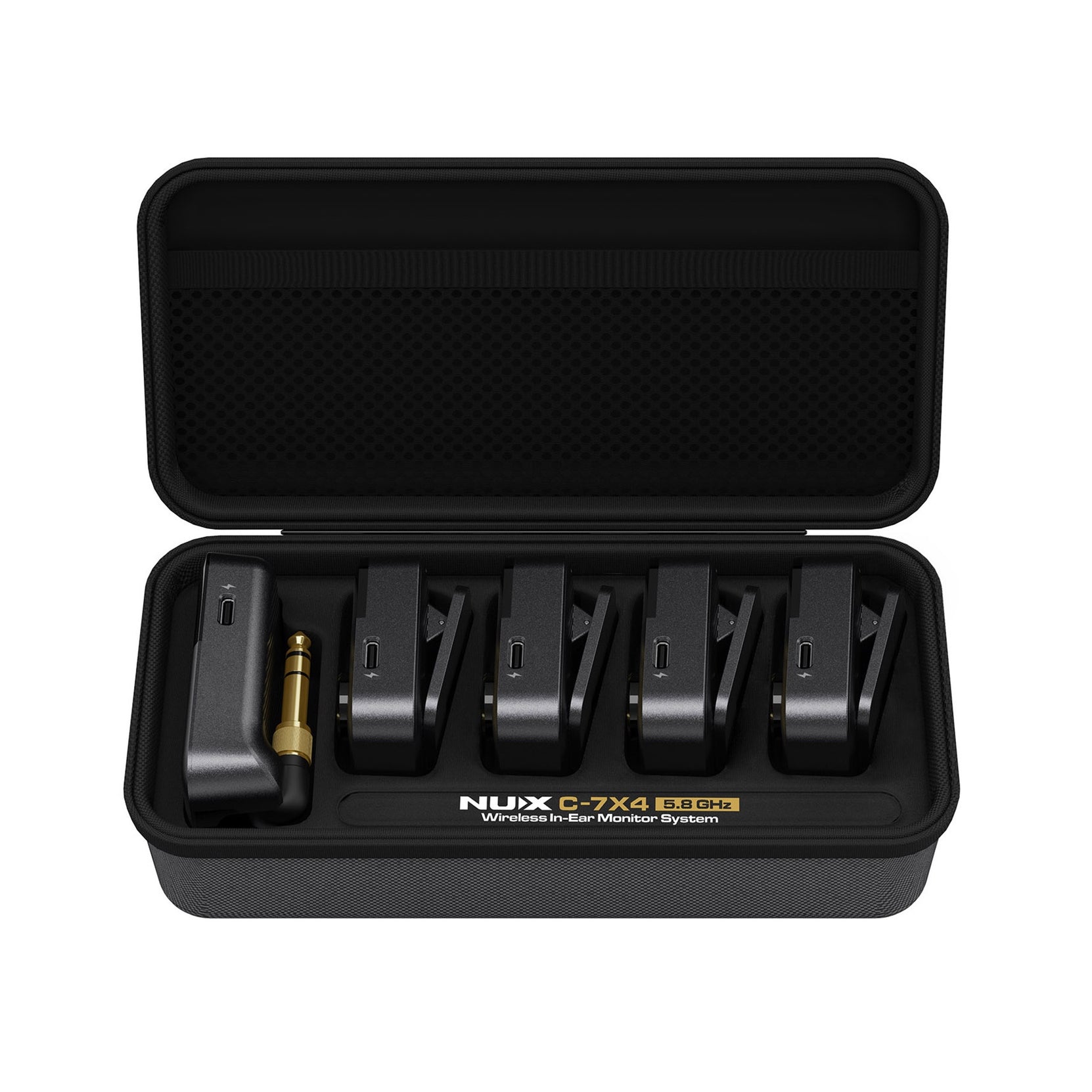 Bộ Thu Phát Tín Hiệu In-Ear Monitor Không Dây Nux C-7X4 Audio Stereo Wireless-Mai Nguyên Music