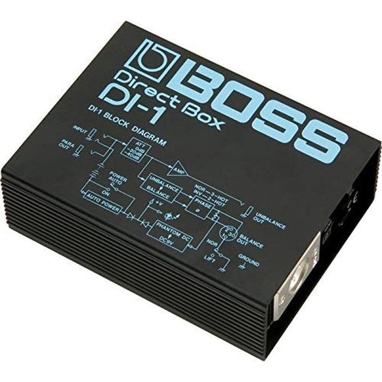 Boss DI-1 Active Direct DI Box-Mai Nguyên Music