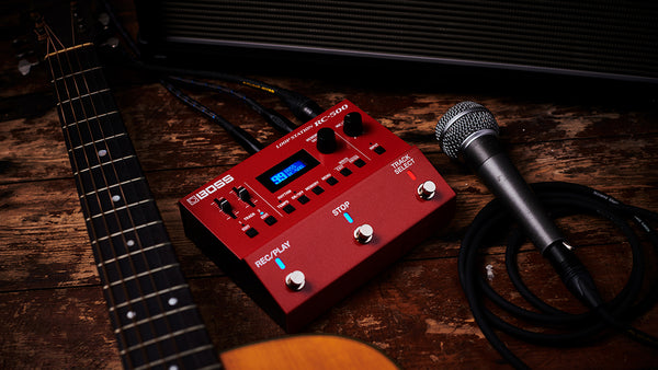 Pedal Guitar Loop Station Boss RC-500