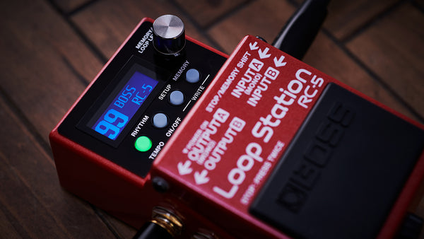 Pedal Guitar Loop Station Boss RC-5
