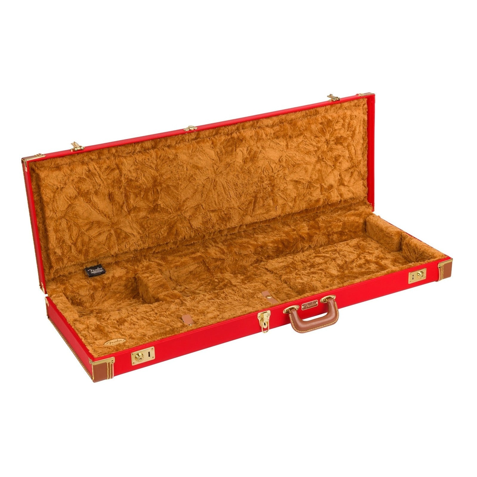 Case Đàn Guitar Điện Fender Classic Series Wood - Strat/Tele, Fiesta Red-Mai Nguyên Music