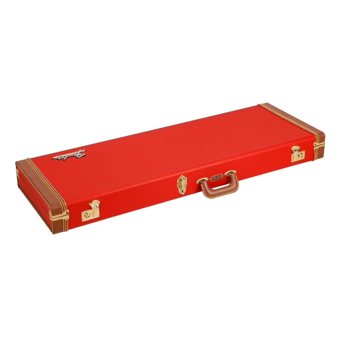 Case Đàn Guitar Điện Fender Classic Series Wood - Strat/Tele, Fiesta Red-Mai Nguyên Music