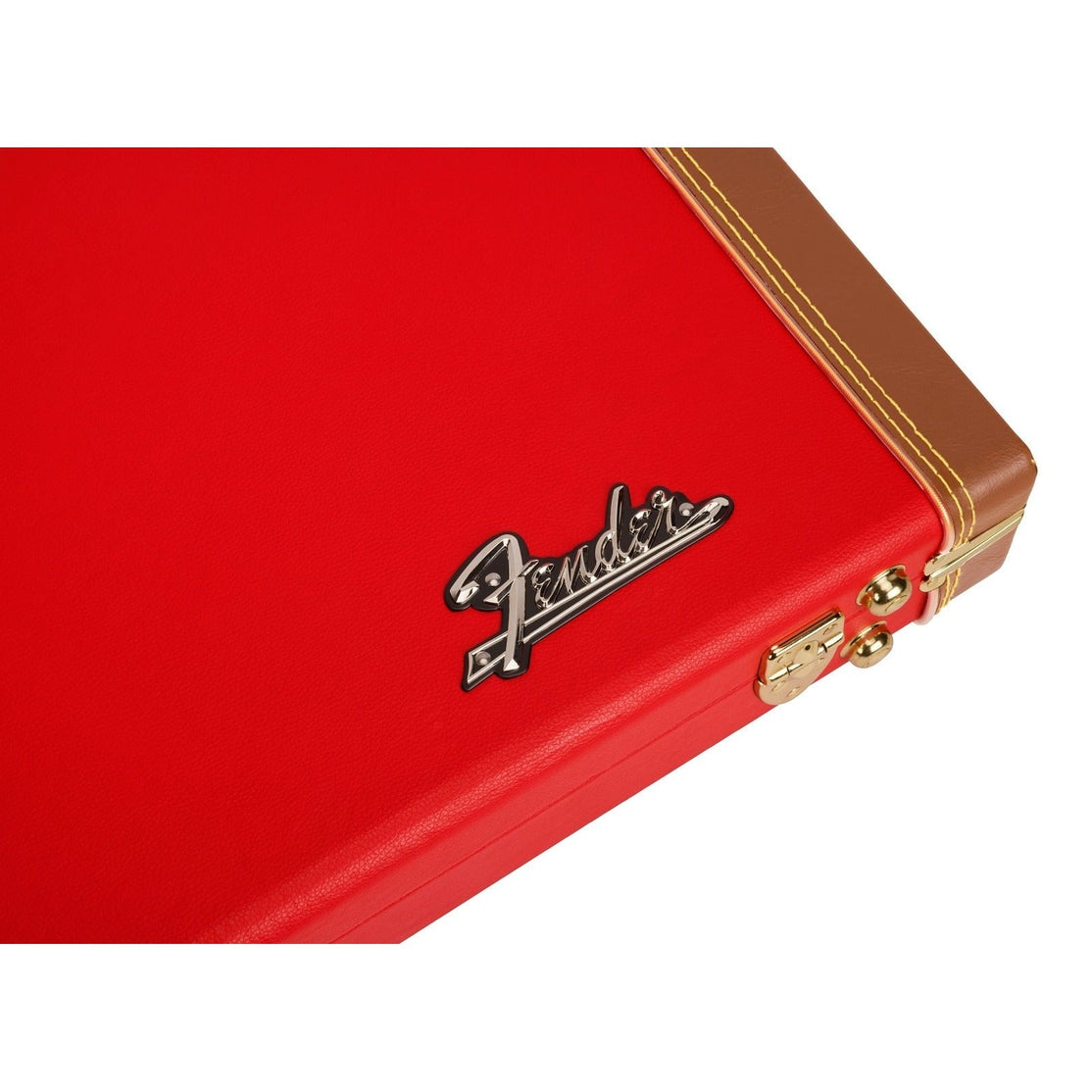 Case Đàn Guitar Điện Fender Classic Series Wood - Strat/Tele, Fiesta Red-Mai Nguyên Music