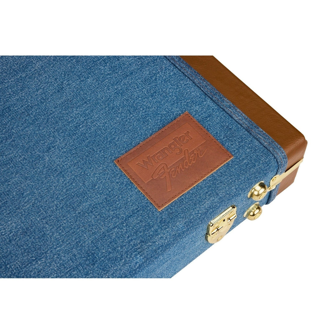 Case Đàn Guitar Điện Fender Fender Wrangler Denim, Stratocaster/Telecaster Case-Mai Nguyên Music
