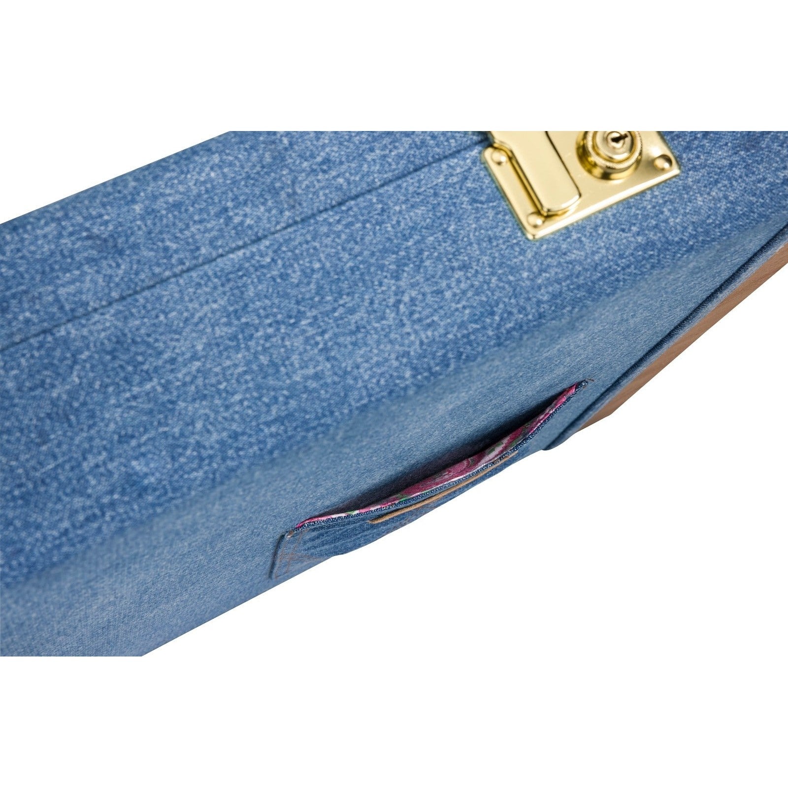Case Đàn Guitar Điện Fender Fender Wrangler Denim, Stratocaster/Telecaster Case-Mai Nguyên Music