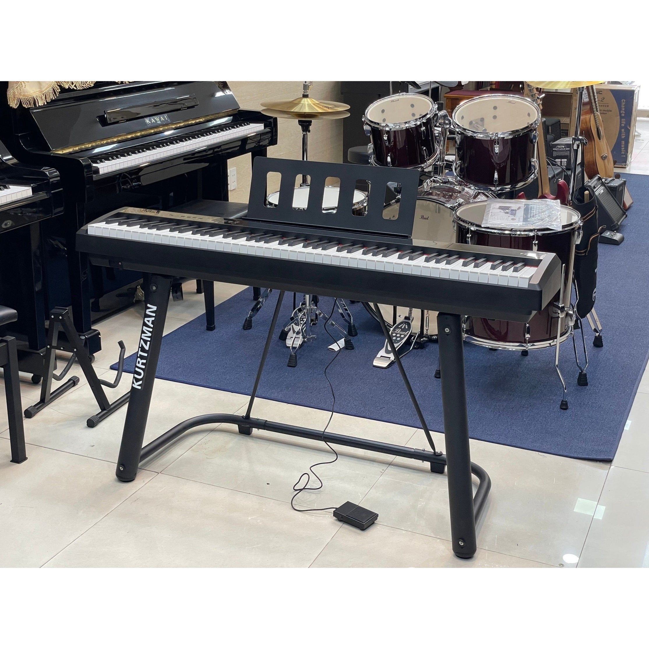 Chân Đàn Organ - Piano Chữ U-Mai Nguyên Music