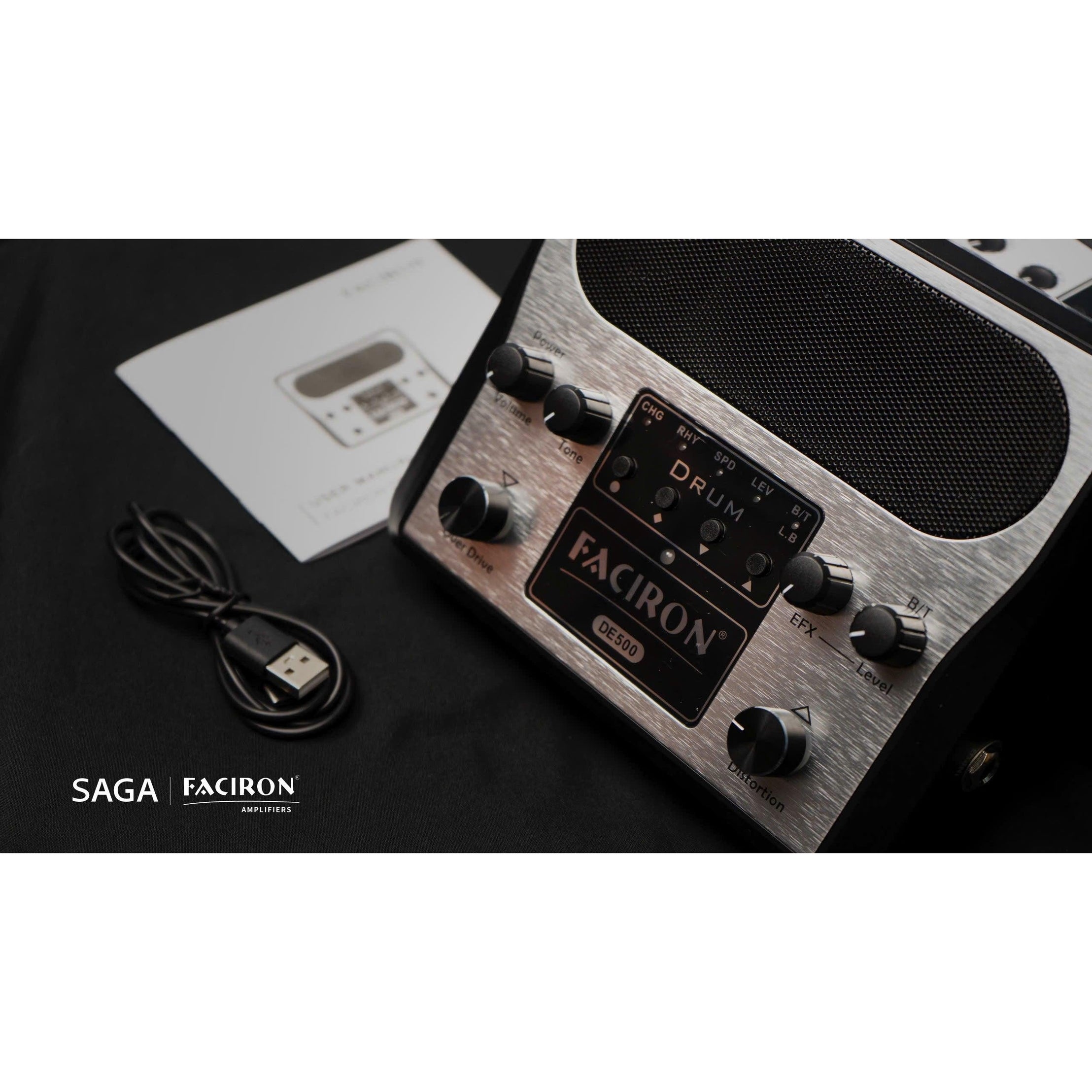 Combo Đàn Guitar Điện Mantic MST100 & Faciron DE500-Mai Nguyên Music