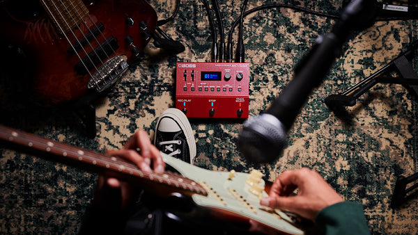 Pedal Guitar Loop Station Boss RC-500
