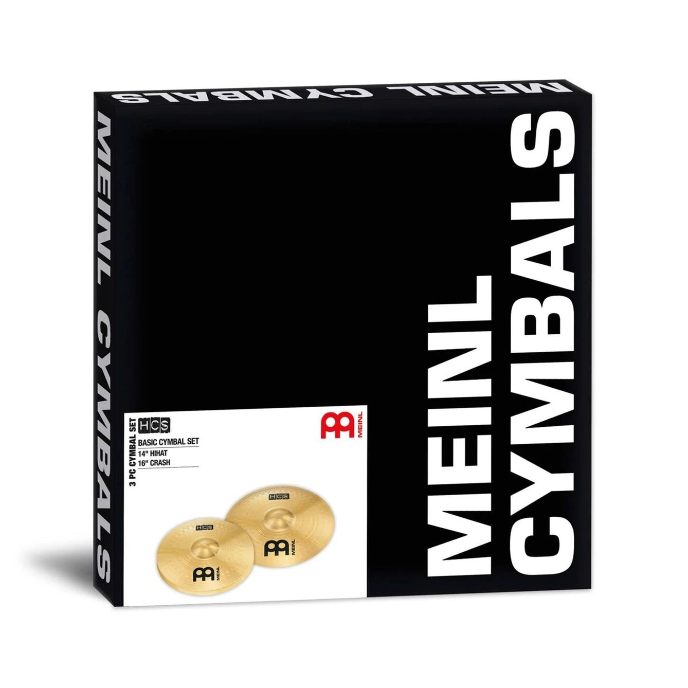 Cymbal Meinl HCS1416 HCS Basic Cymbal Set (14HiHat & 16Crash)-Mai Nguyên Music