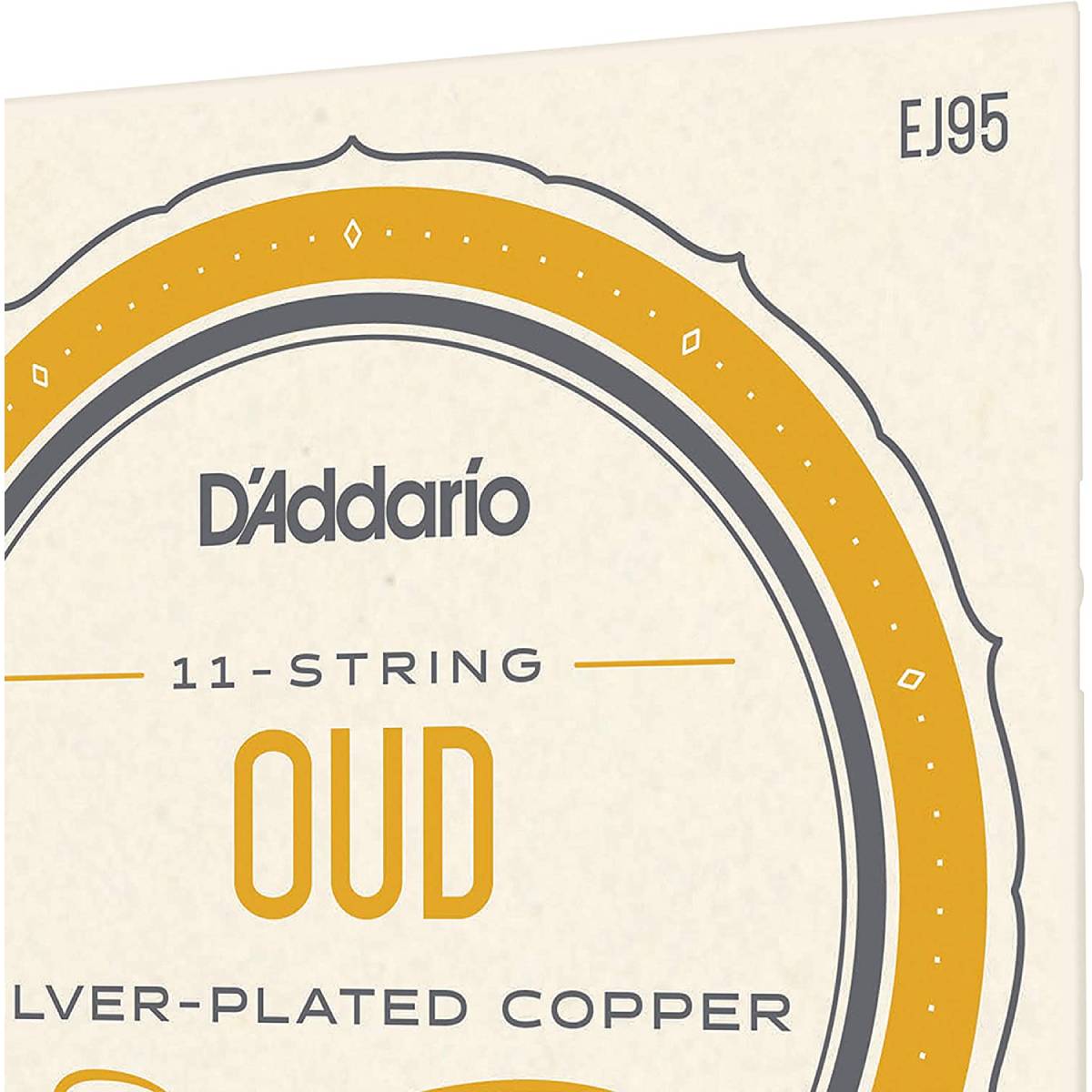 D'Addario EJ95 Silver-Plated Copper 11-String Oud Strings-Mai Nguyên Music