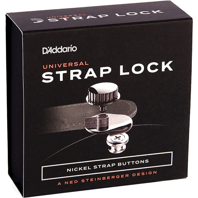 D'Addario Planet Waves NS Universal Strap Lock System, Nickel-Mai Nguyên Music