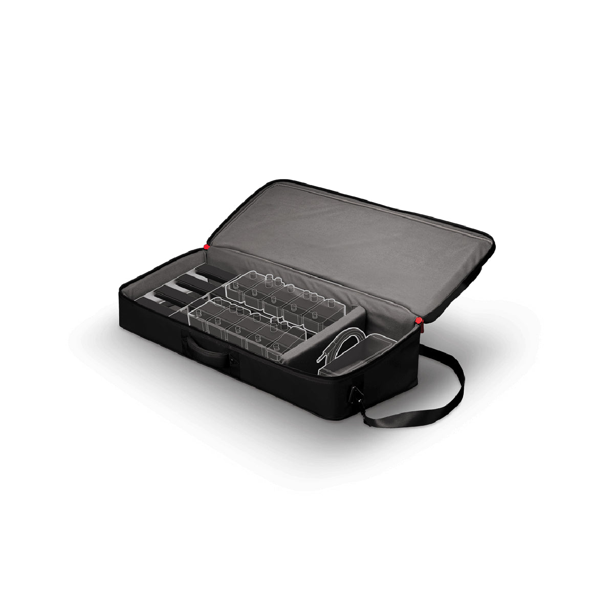 D'Addario PW-BLPBT-02 XPND Backline Pedalboard Transport Pack 2, Large-Mai Nguyên Music