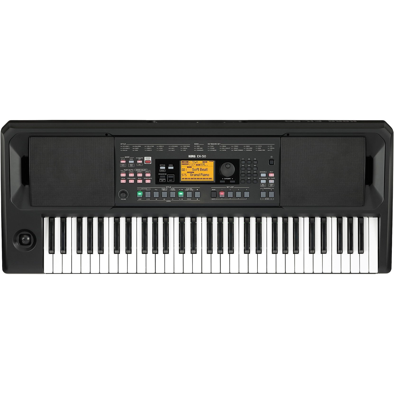 Đàn Arranger Keyboard Korg EK-50 61-Phím-Mai Nguyên Music