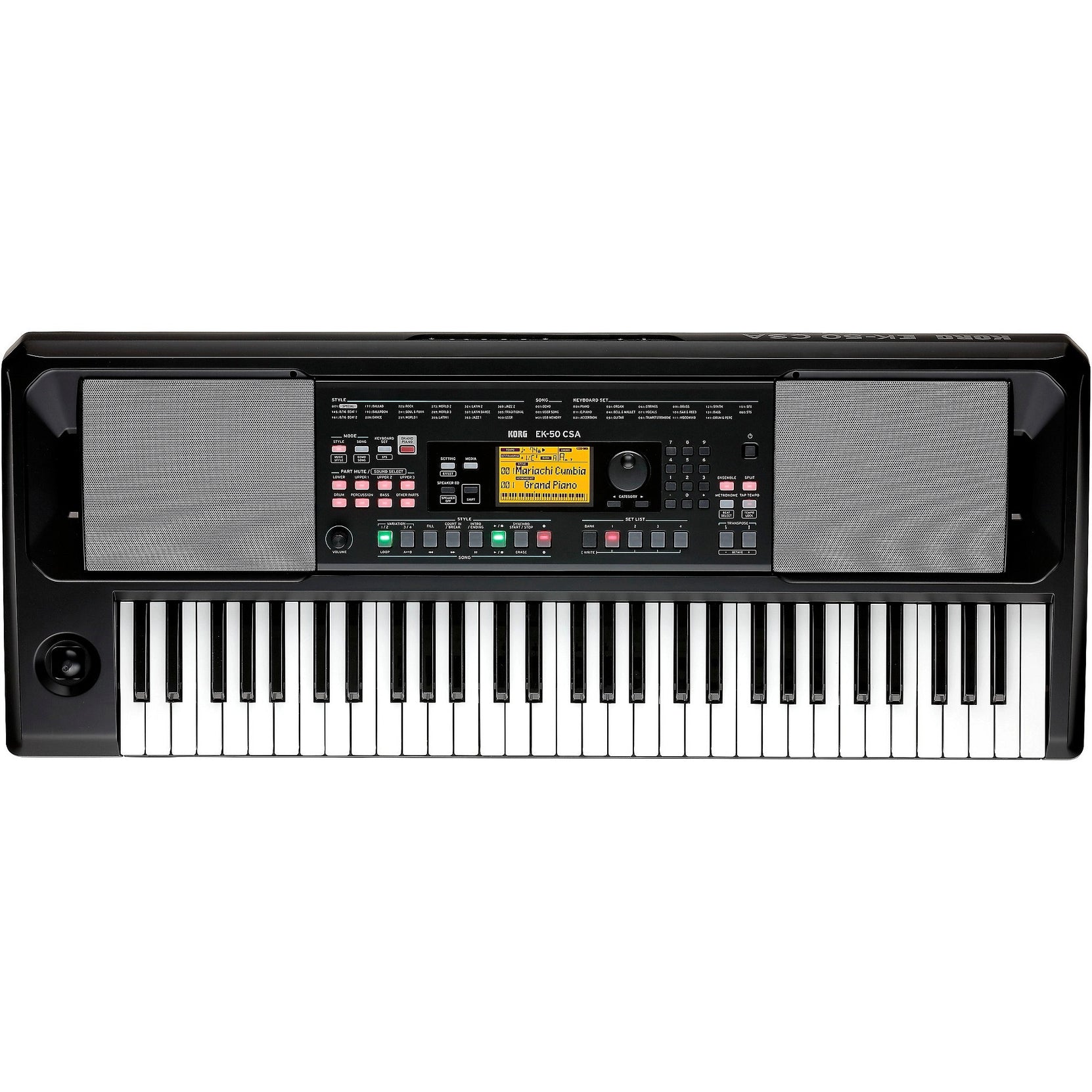Đàn Entertainer Keyboard Korg EK-50 CSA 61-Phím-Mai Nguyên Music