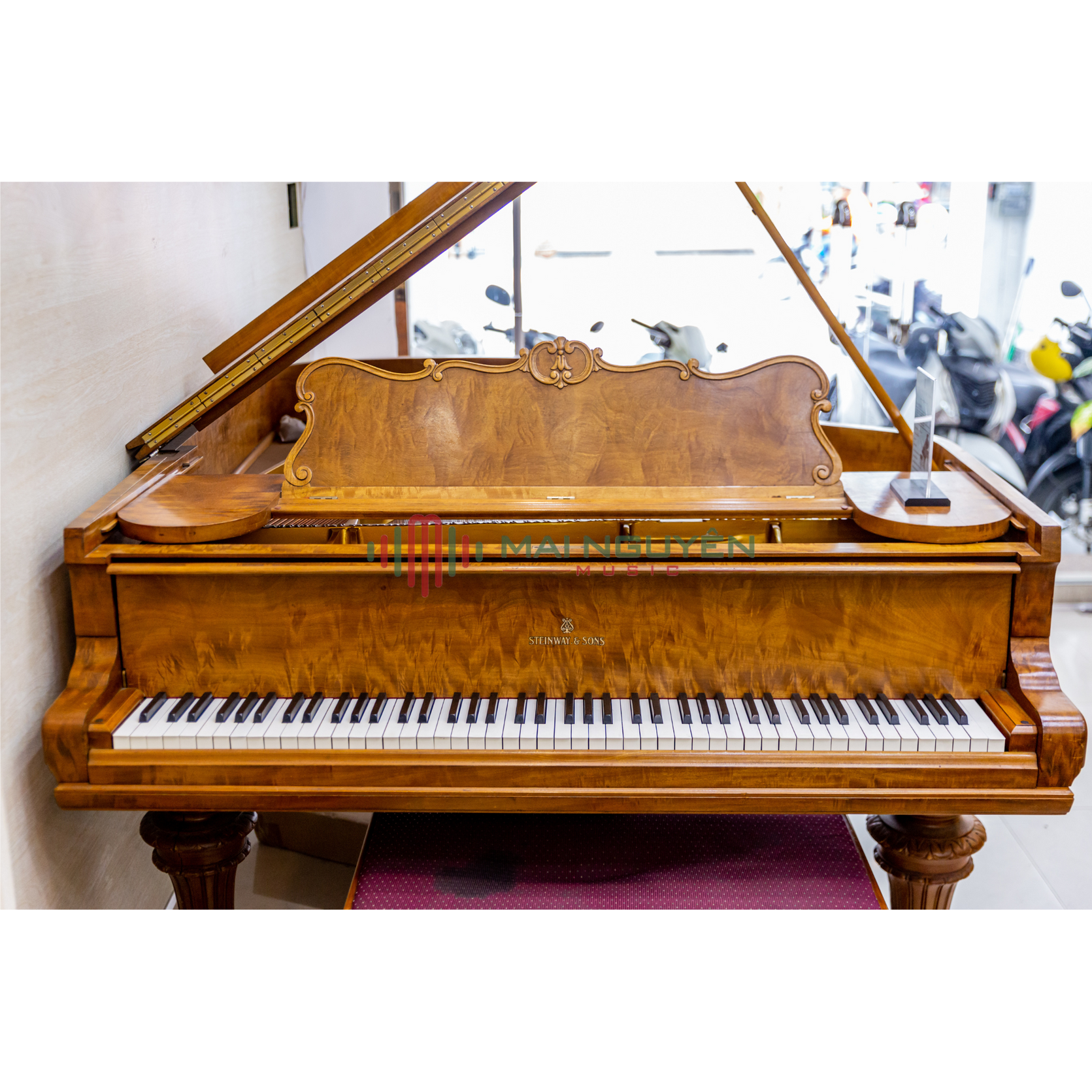 Đàn Grand Piano Steinway & Sons Model A - Qua Sử Dụng-Mai Nguyên Music