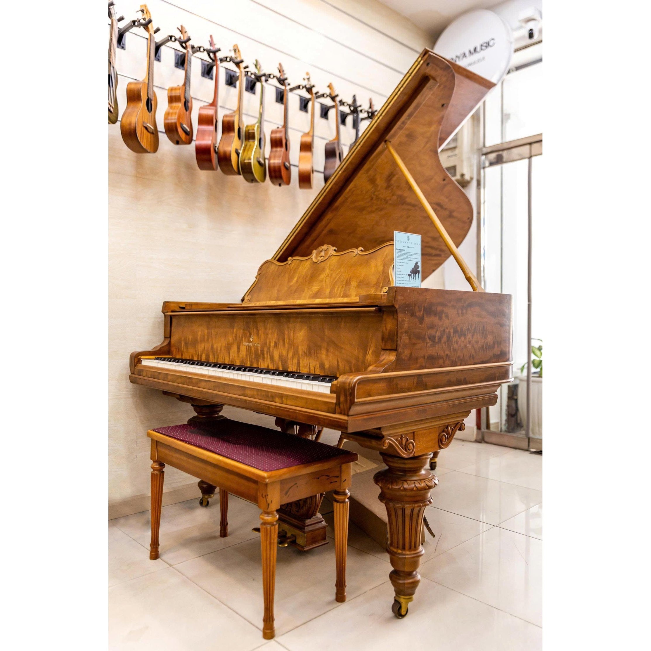 Đàn Grand Piano Steinway & Sons Model A - Qua Sử Dụng-Mai Nguyên Music