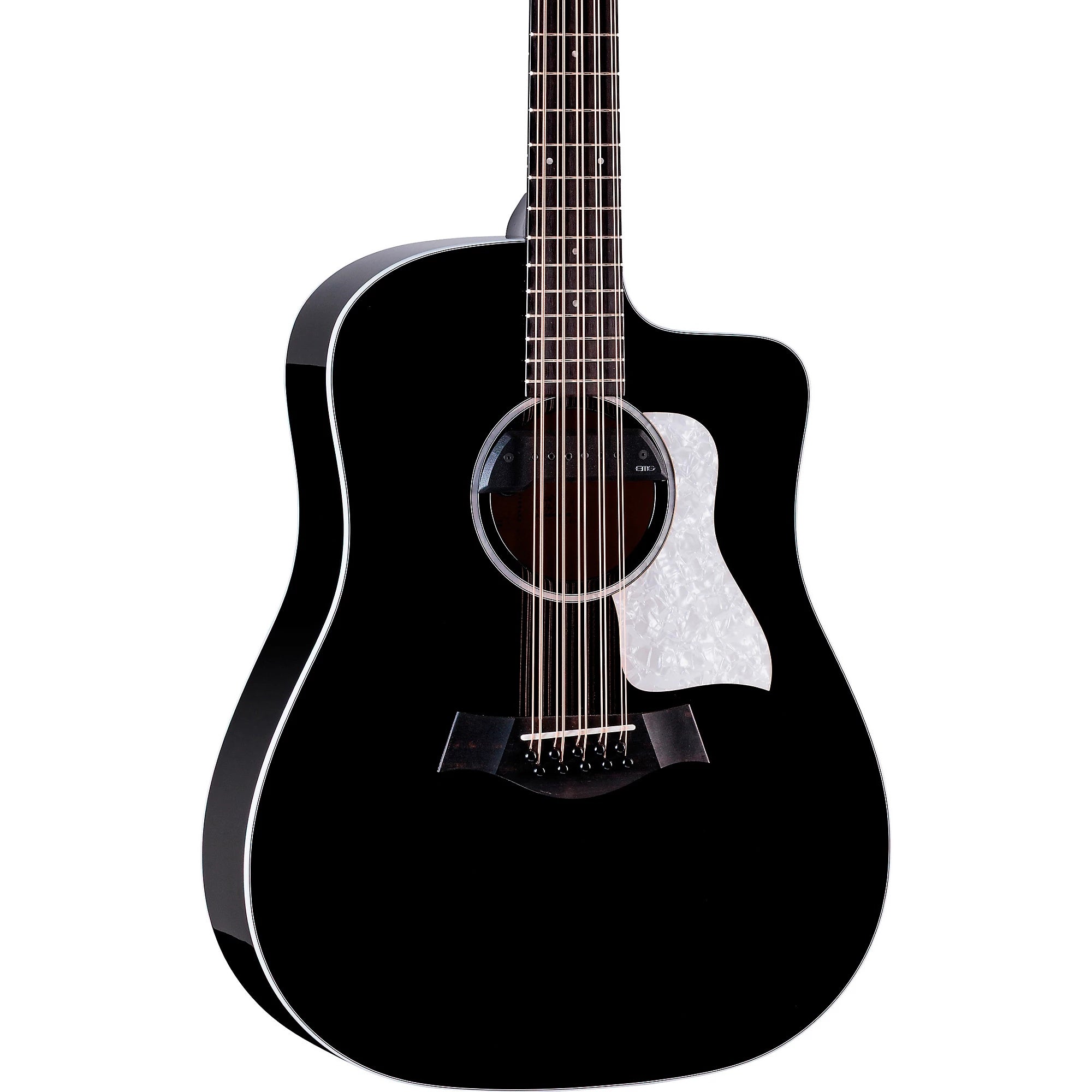 Đàn Guitar Acoustic 10-dây Taylor 250ce Plus Bajo Quinto - Black-Mai Nguyên Music