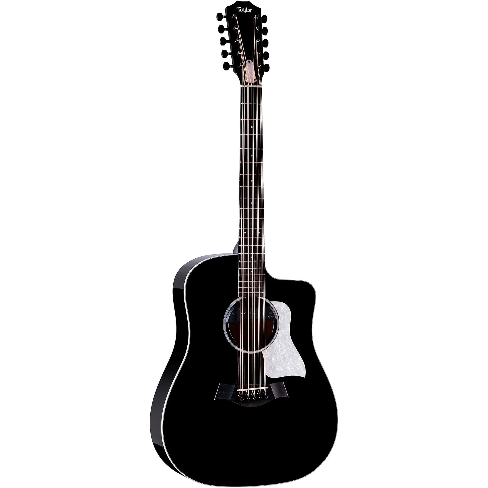 Đàn Guitar Acoustic 10-dây Taylor 250ce Plus Bajo Quinto - Black-Mai Nguyên Music