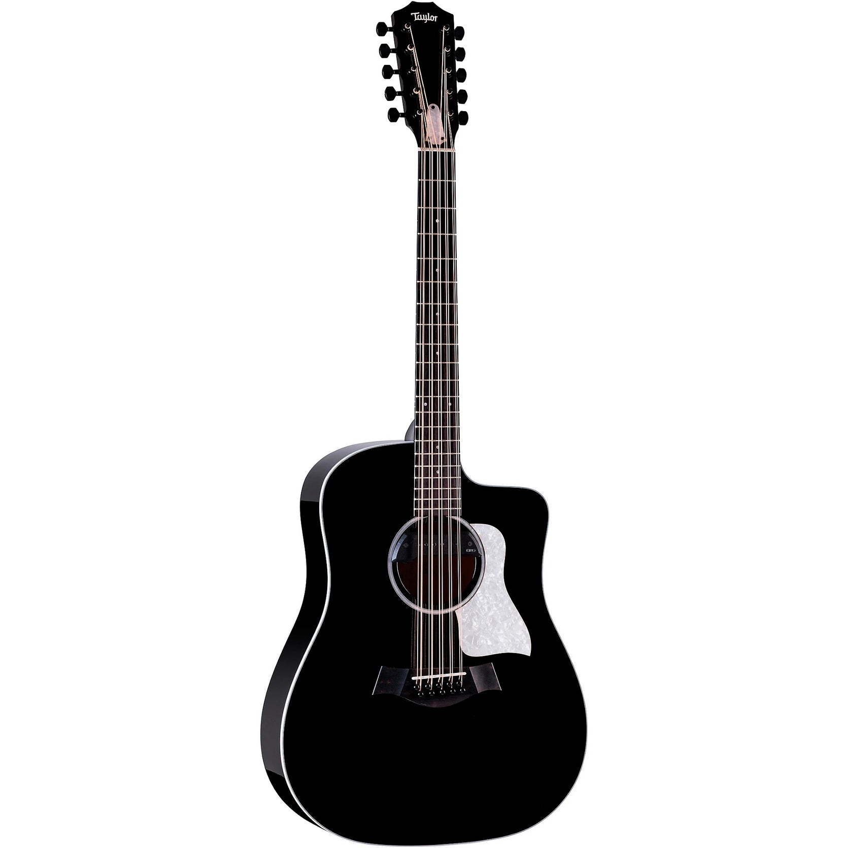 Đàn Guitar Acoustic 10-dây Taylor 250ce Plus Bajo Quinto - Black-Mai Nguyên Music