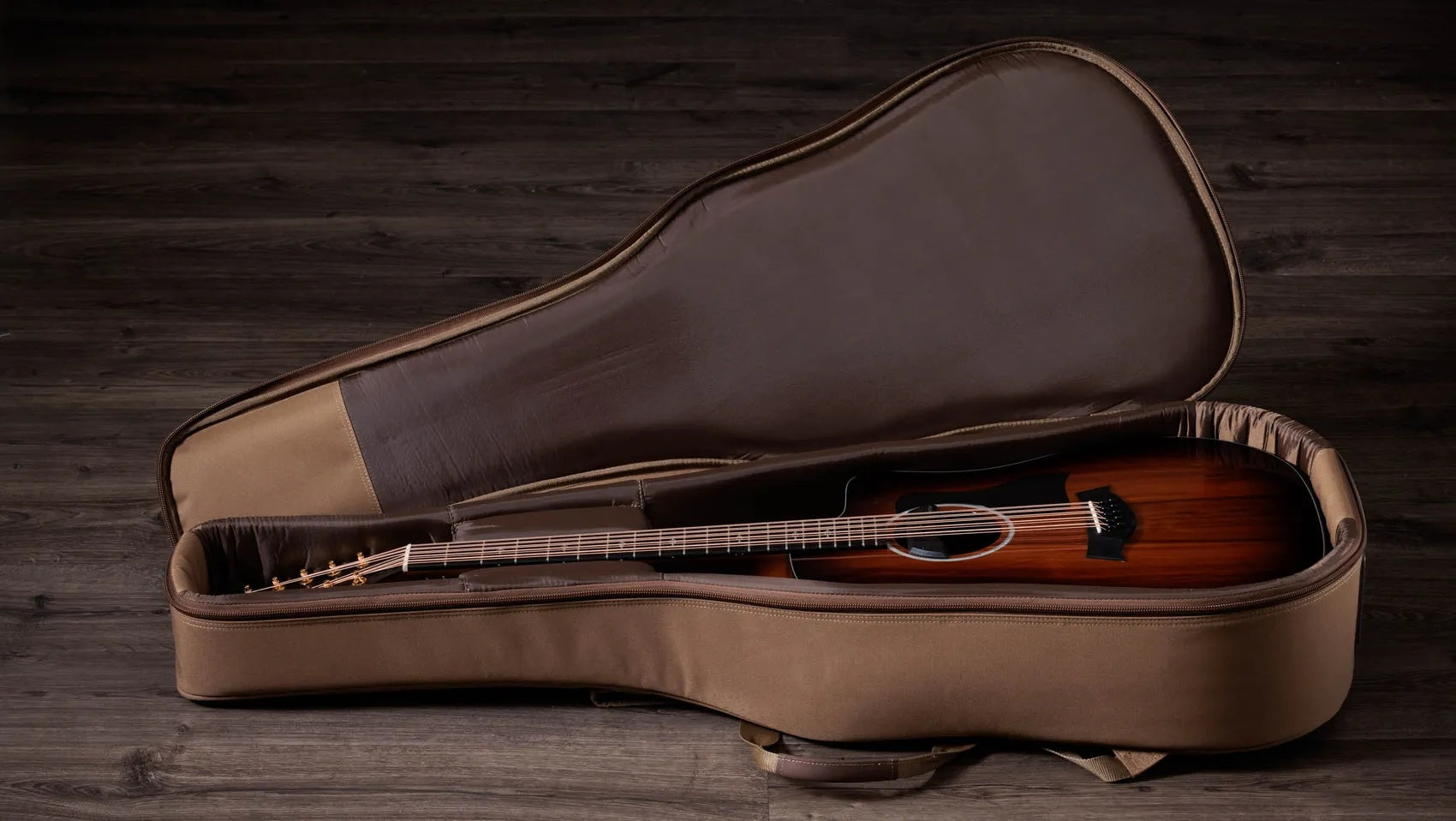 Đàn Guitar Acoustic 10-dây Taylor 260ce-K DLX Bajo Quinto - Shaded Edgeburst-Mai Nguyên Music