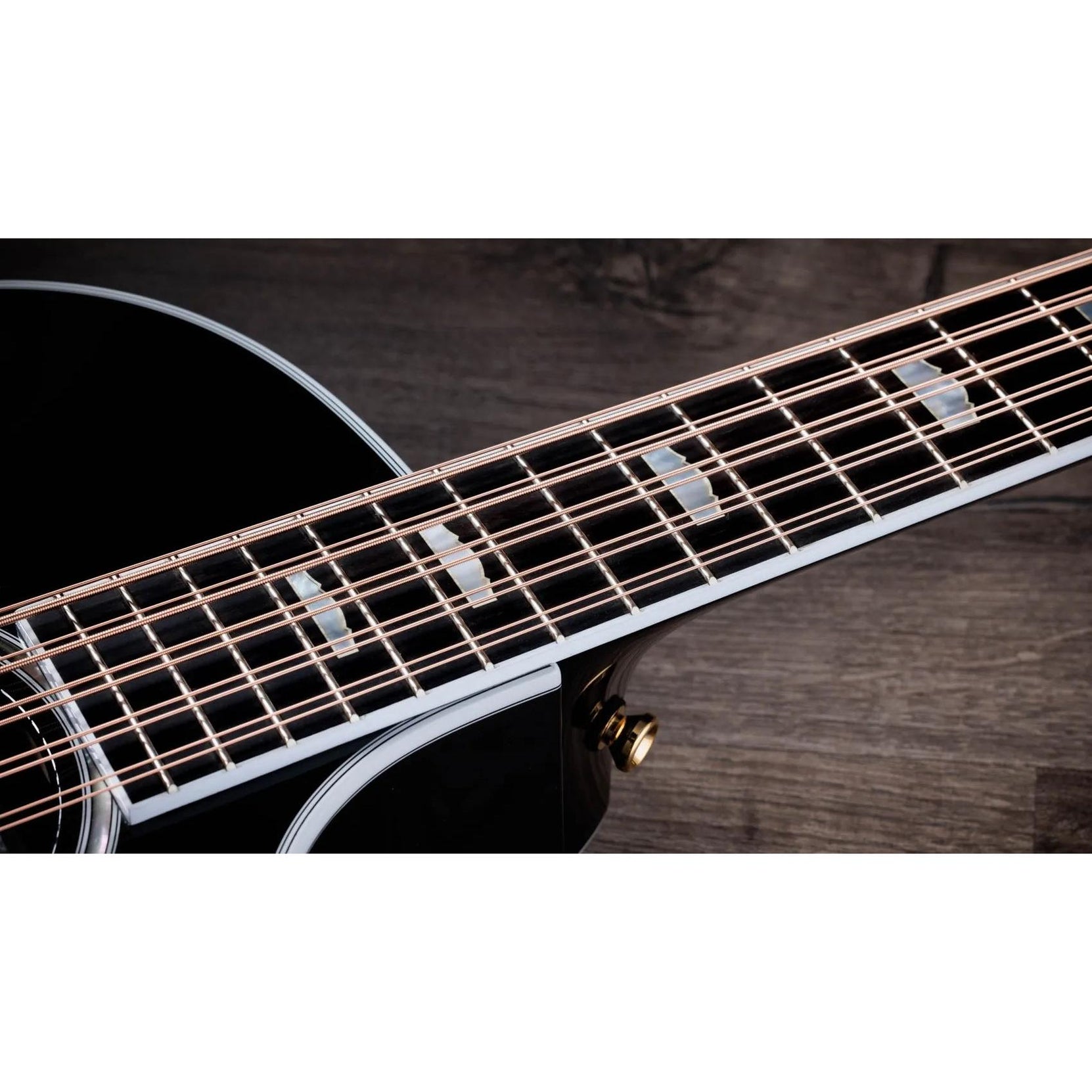 Đàn Guitar Acoustic 10-dây Taylor 657ce Bajo Quinto - Black-Mai Nguyên Music