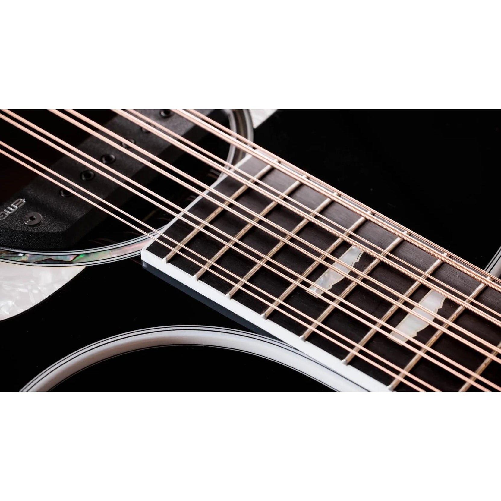 Đàn Guitar Acoustic 10-dây Taylor 657ce Bajo Quinto - Black-Mai Nguyên Music