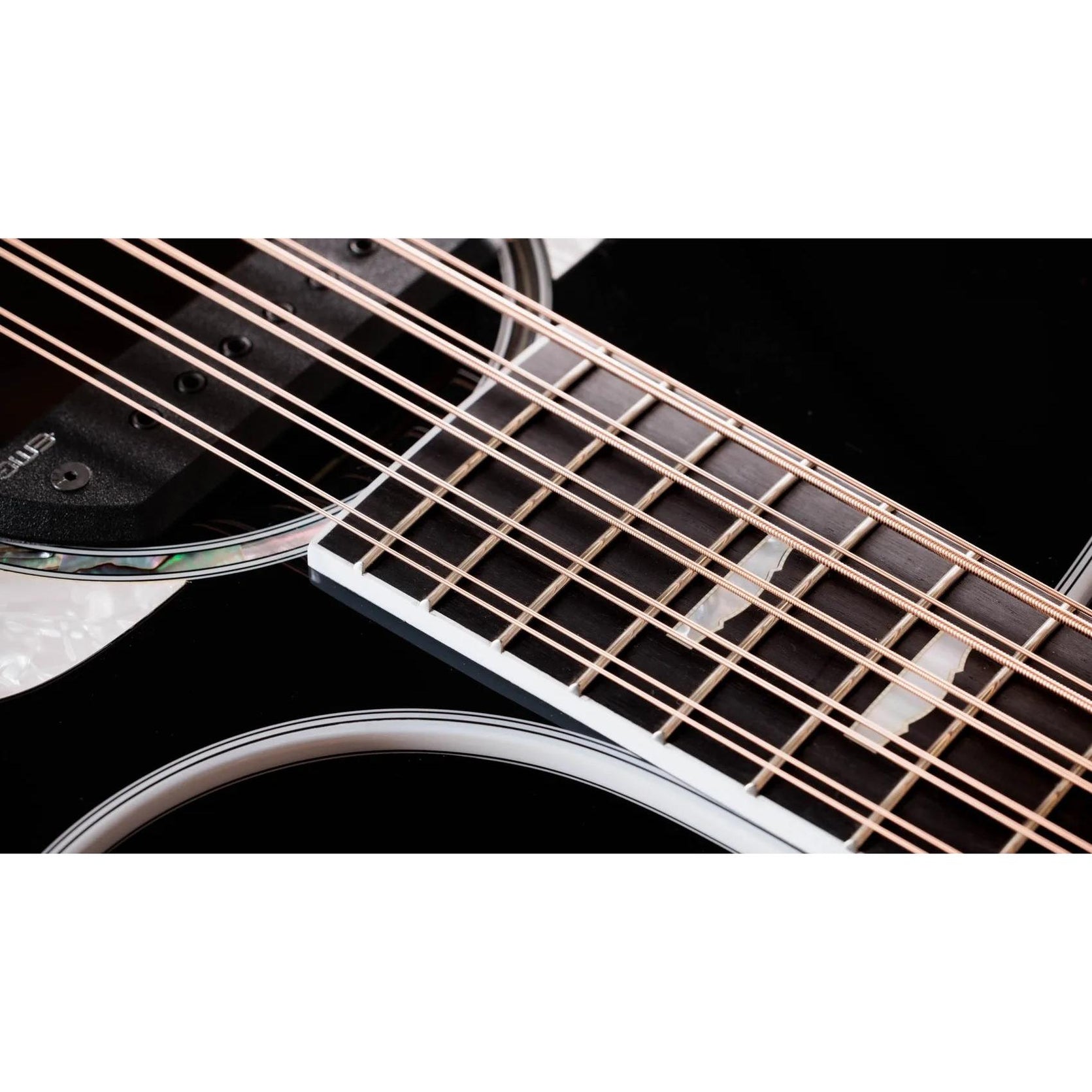 Đàn Guitar Acoustic 10-dây Taylor 657ce Bajo Quinto - Black-Mai Nguyên Music