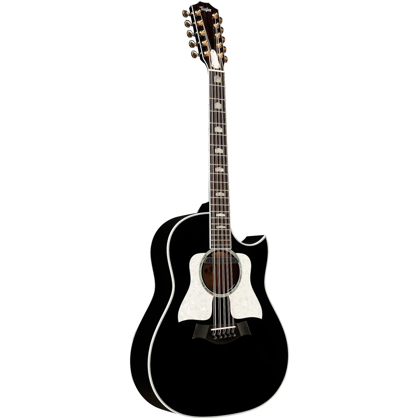 Đàn Guitar Acoustic 10-dây Taylor 657ce Bajo Quinto - Black-Mai Nguyên Music