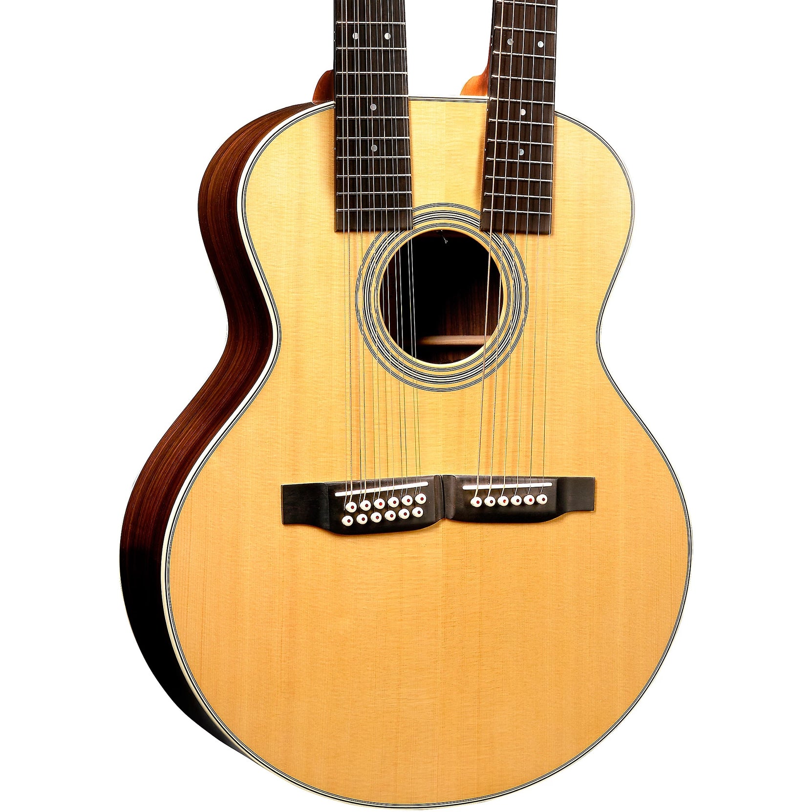 Đàn Guitar Acoustic 12-dây Martin Grand J-28E DN Doubleneck Standard Series - Aging Toner-Mai Nguyên Music