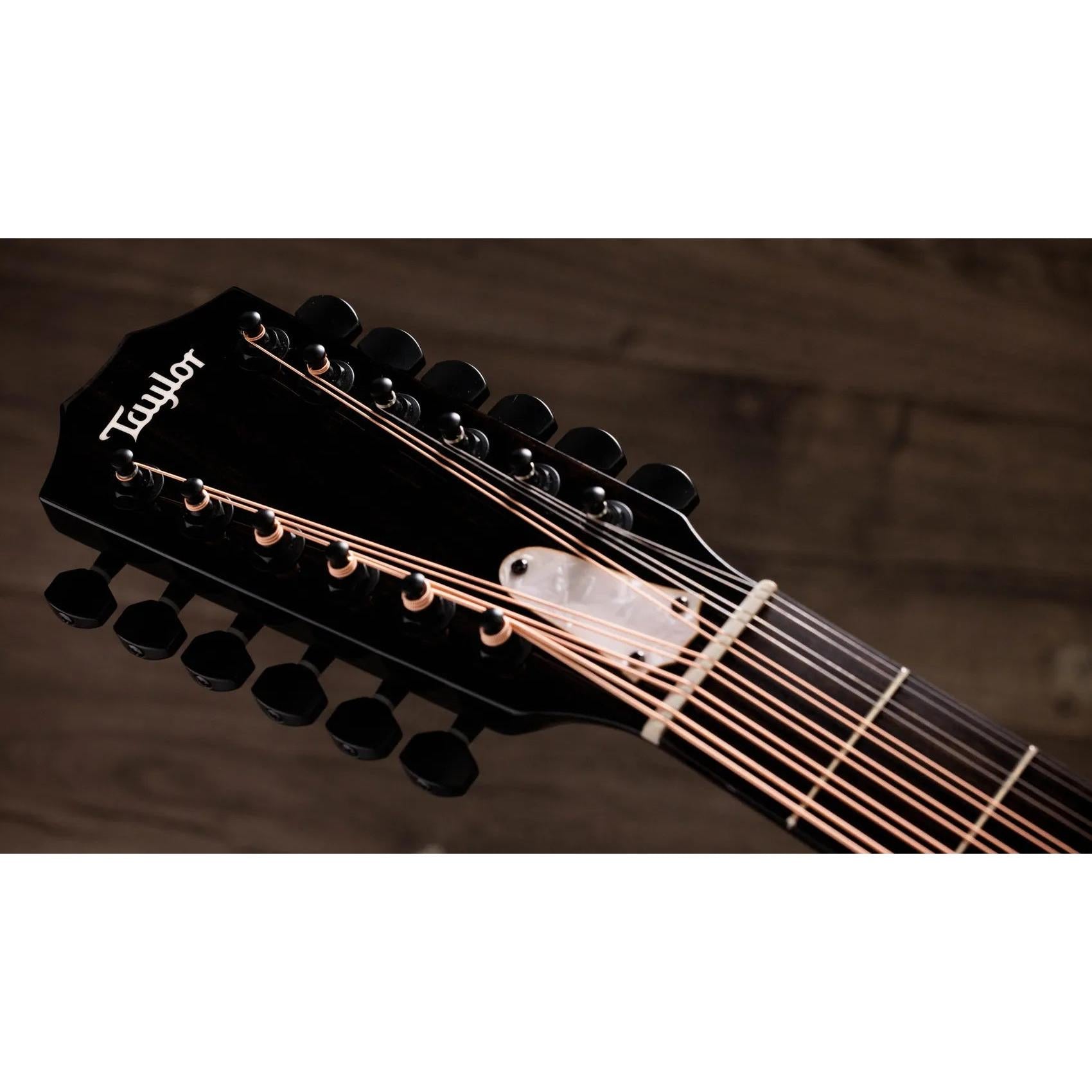 Đàn Guitar Acoustic 12-dây Taylor 250ce Plus Doce Doble - Black-Mai Nguyên Music