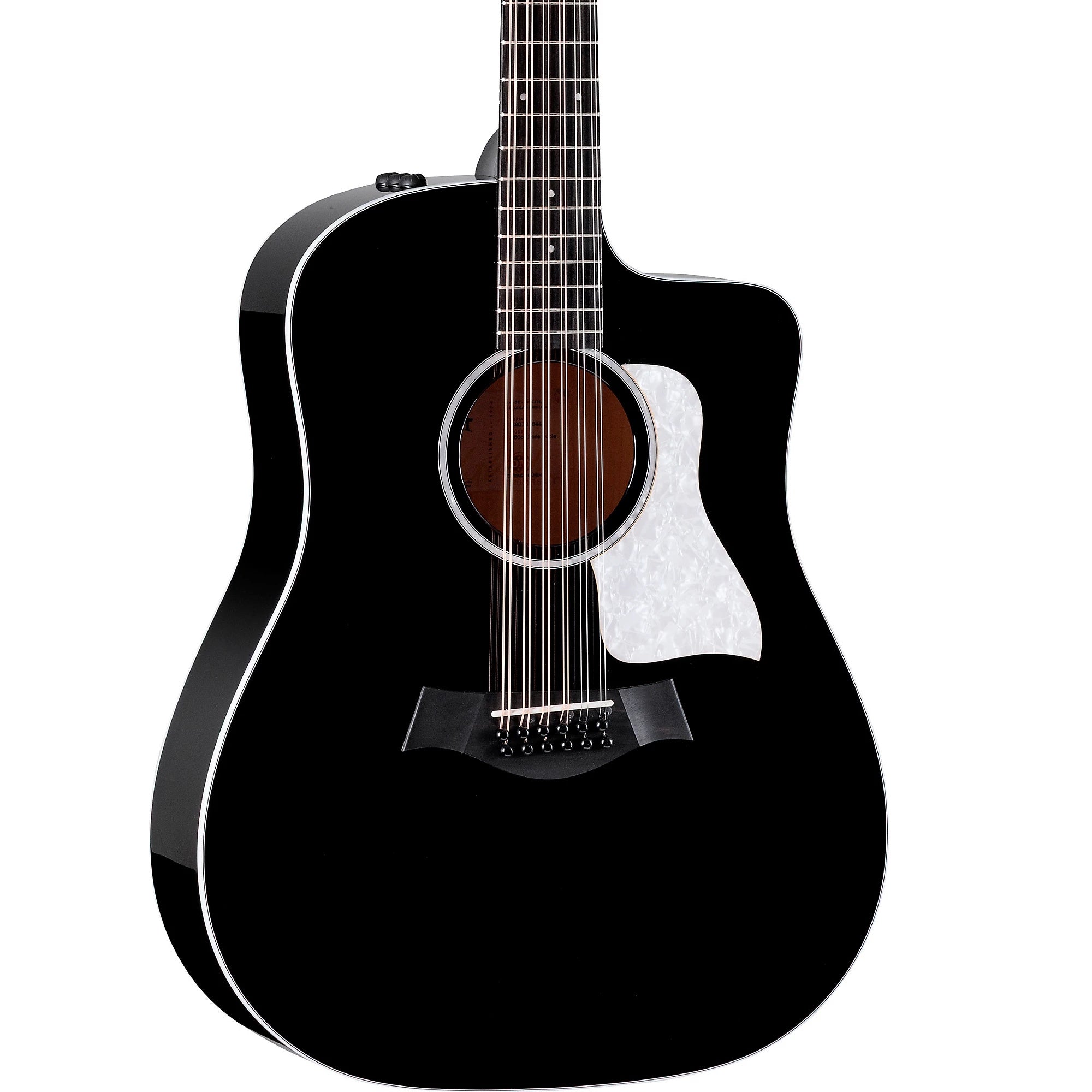 Đàn Guitar Acoustic 12-dây Taylor 250ce Plus Doce Doble - Black-Mai Nguyên Music