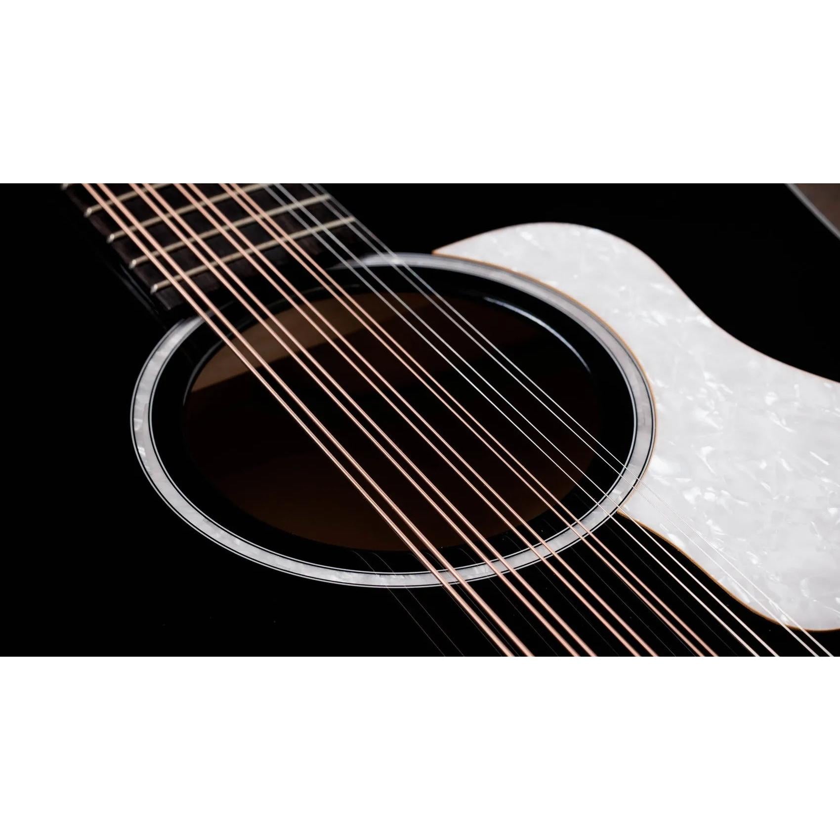 Đàn Guitar Acoustic 12-dây Taylor 250ce Plus Doce Doble - Black-Mai Nguyên Music