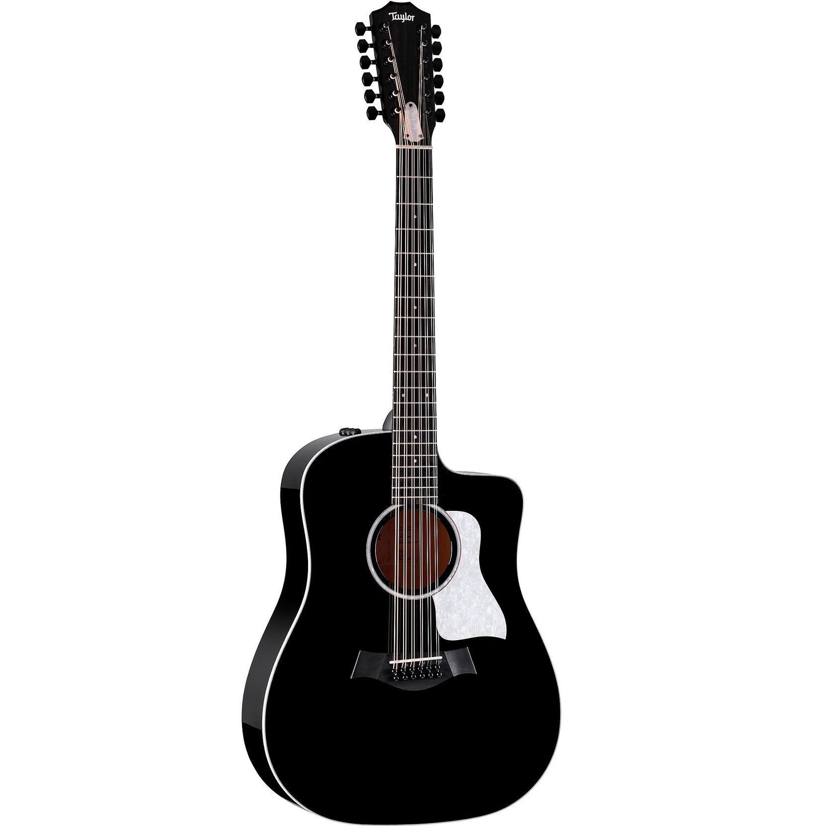 Đàn Guitar Acoustic 12-dây Taylor 250ce Plus Doce Doble - Black-Mai Nguyên Music