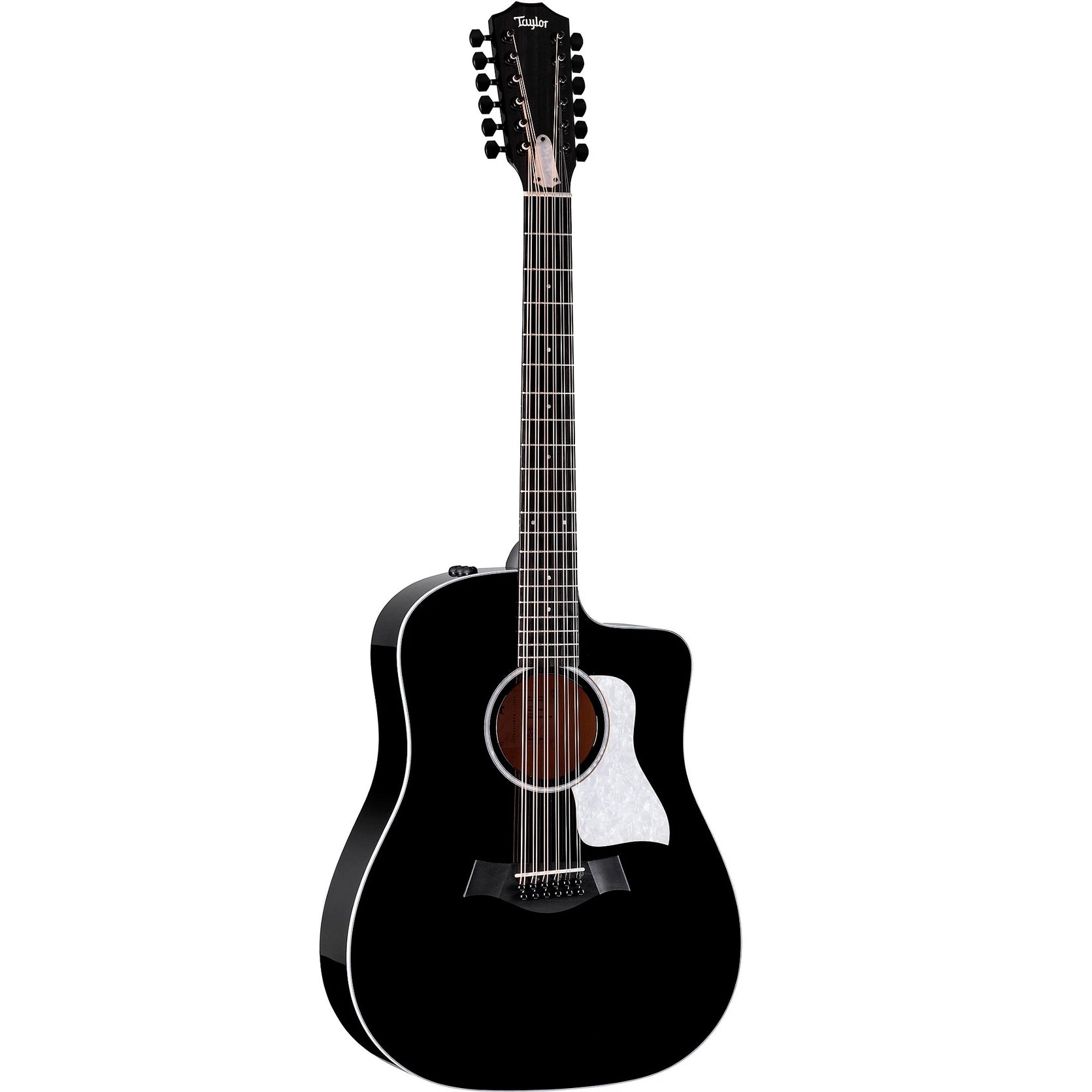 Đàn Guitar Acoustic 12-dây Taylor 250ce Plus Doce Doble - Black-Mai Nguyên Music
