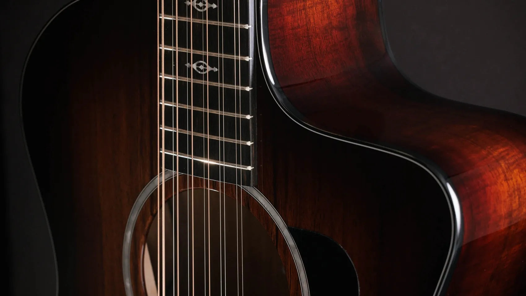 Đàn Guitar Acoustic 12-dây Taylor 264ce-K DLX - Shaded Edge Burst-Mai Nguyên Music