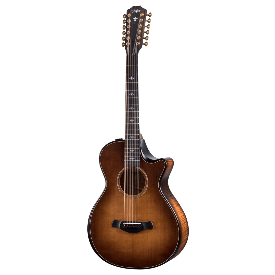 Đàn Guitar Acoustic 12-dây Taylor Builder's Edition 652ce WHB 12-string - Wild Honey Burst-Mai Nguyên Music