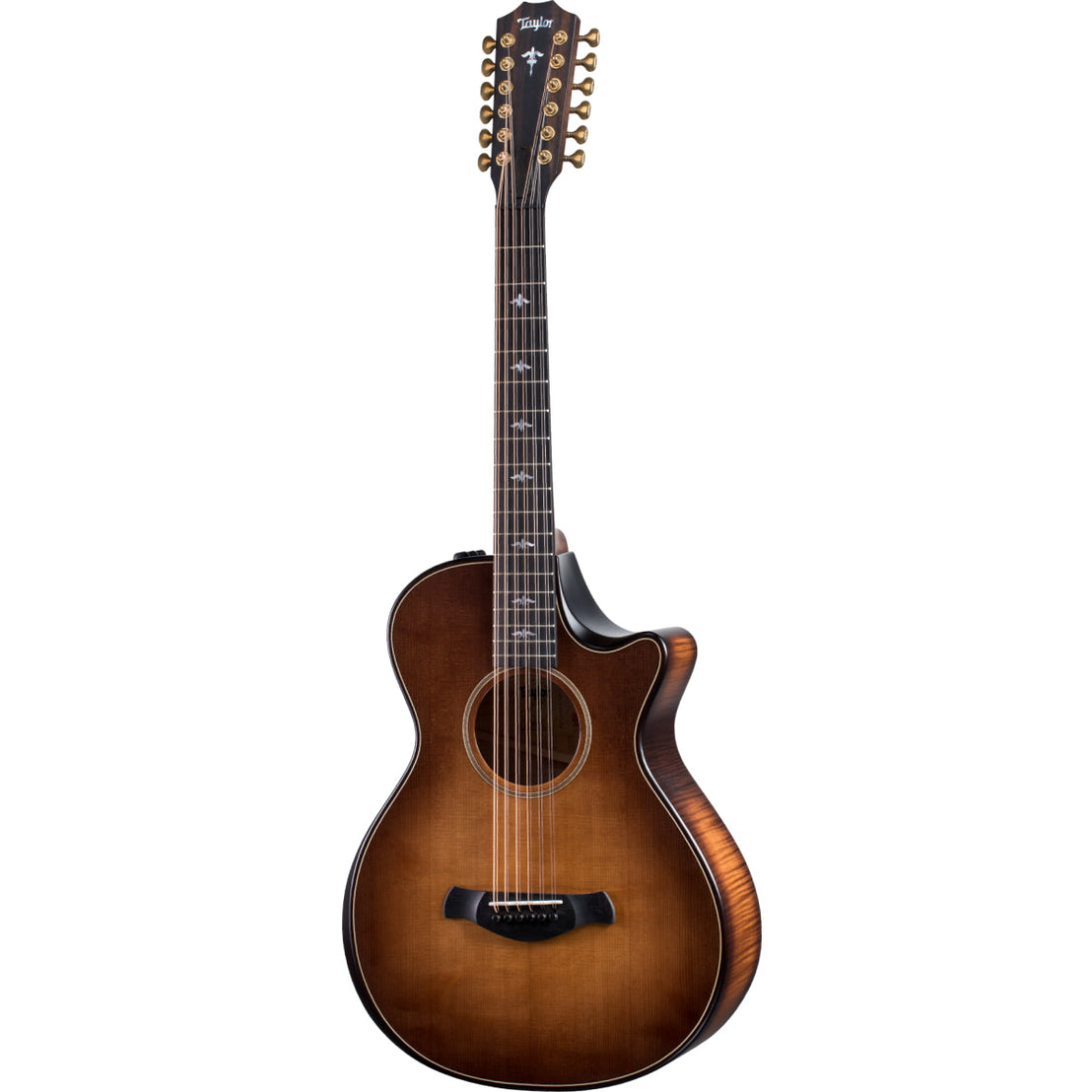 Đàn Guitar Acoustic 12-dây Taylor Builder's Edition 652ce WHB - Wild Honey Burst-Mai Nguyên Music