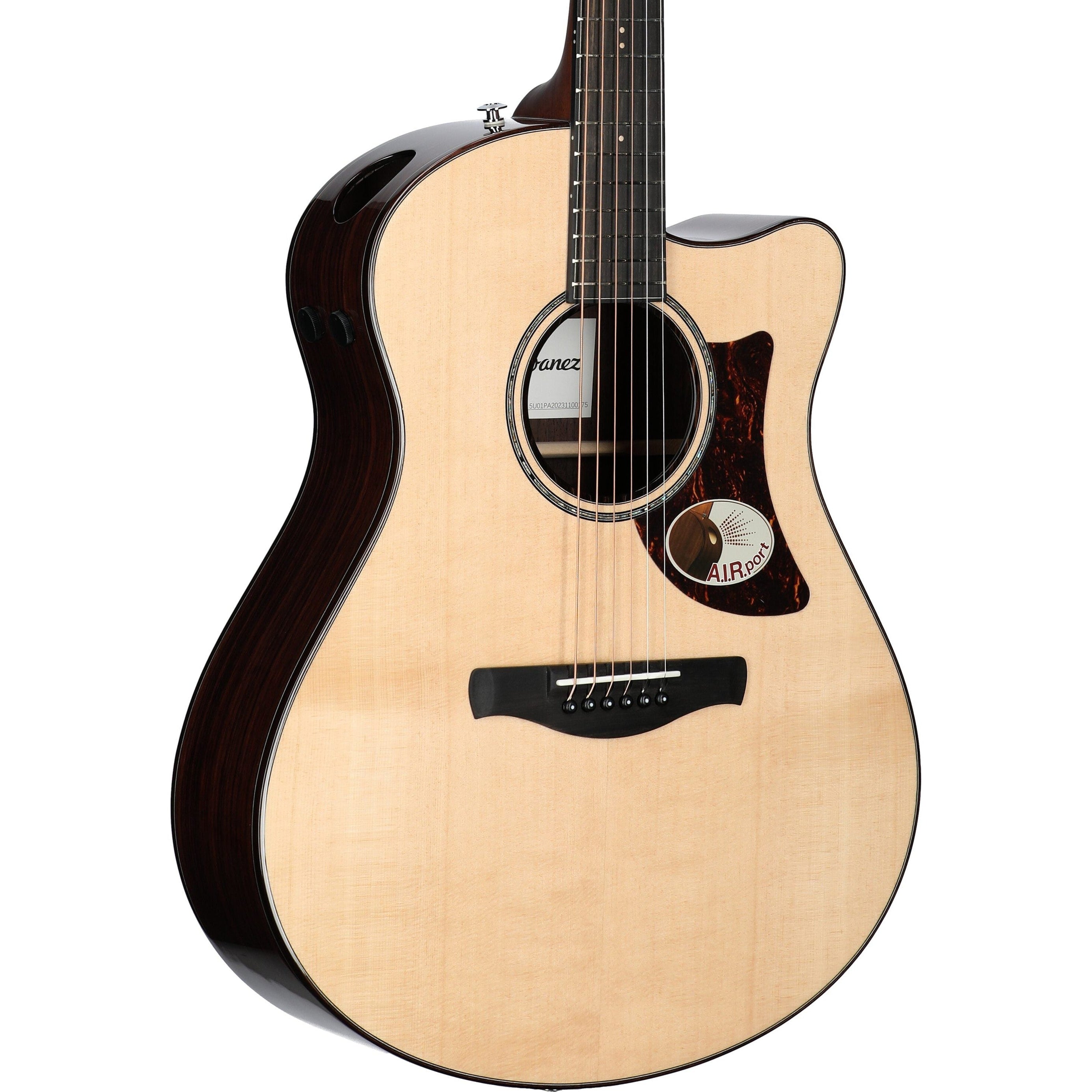 Đàn Guitar Acoustic Advanced Acoustic Ibanez AAM380CE-Mai Nguyên Music
